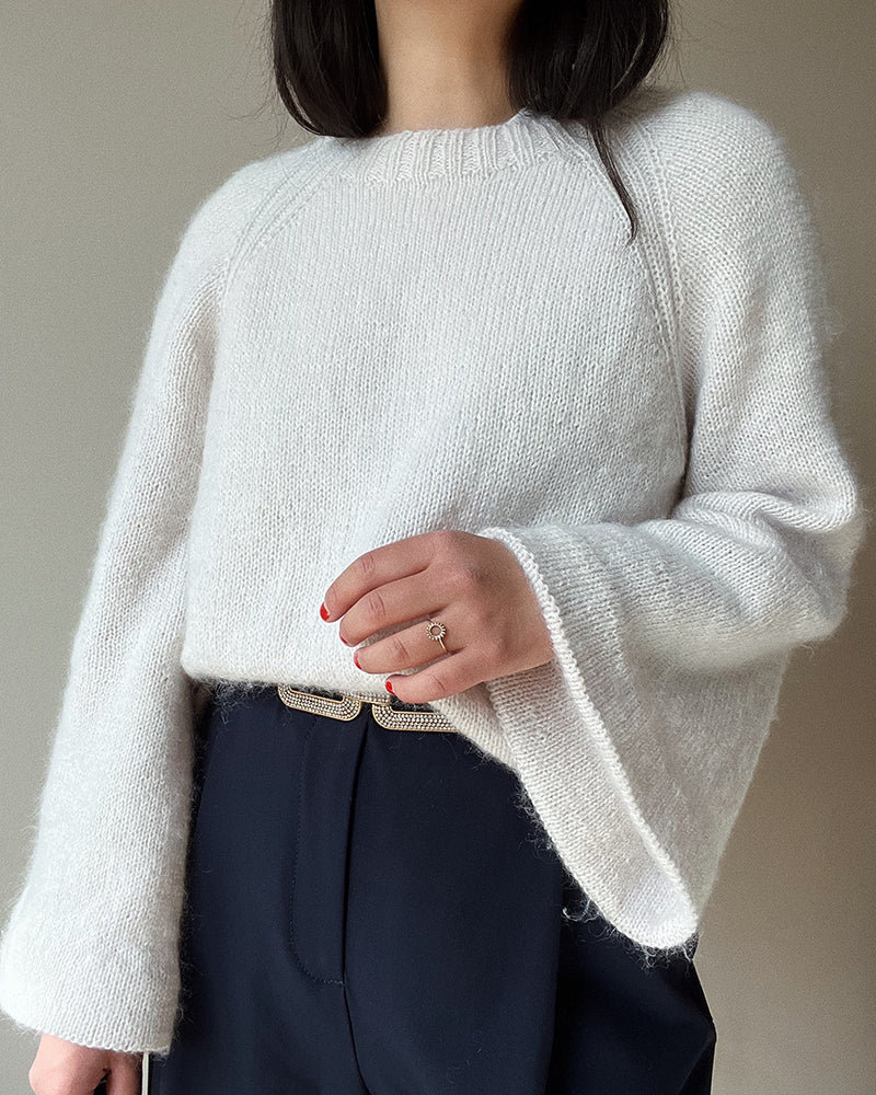 LILLUSORY Women's Sweaters 2023 Winter Zipper Collared Oversized